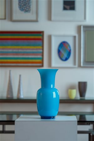 Venini - Vaso modello no. 706.22 'Opalino', 2009