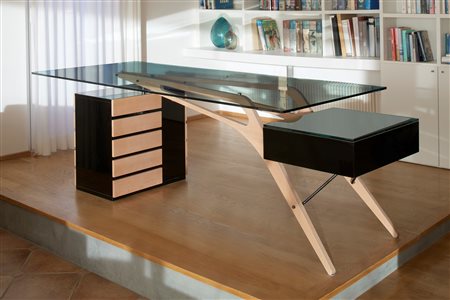 Carlo Mollino (1905 - 1973)  - Scrivania modello 'Cavour', 1949