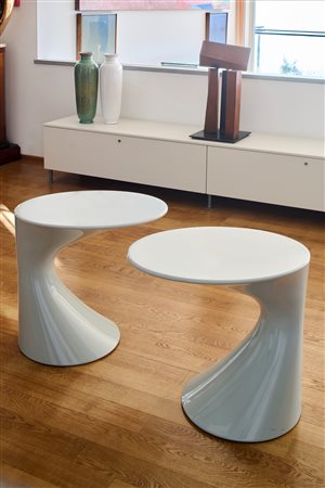 Todd Bracher - Coppia di tavolini modello 'Tod', 2005
