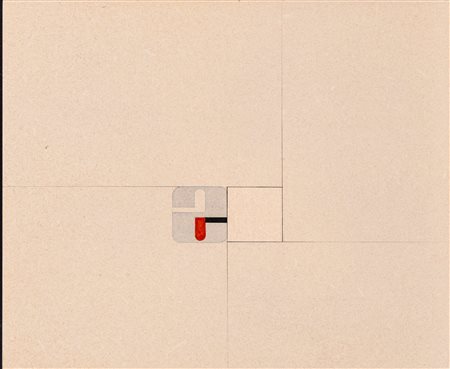 Arturo Bonfanti (Bergamo 1905 - Bergamo 1978)  - AC Murale 33, 1973