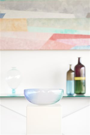 V. Nason & C. - Coppa in vetro, 1990 circa