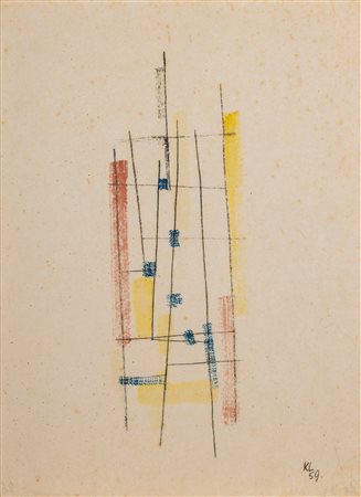 Kurt Lewy (1898 - 1963)  - Senza titolo, 1959