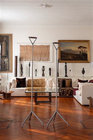 Paolo Rizzatto - Alberto Meda - Coppia di lampade da terra modello 'Lola', 1987