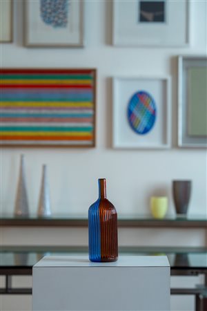 Manifattura Italiana - Bottiglia 'a canne', 1970 circa