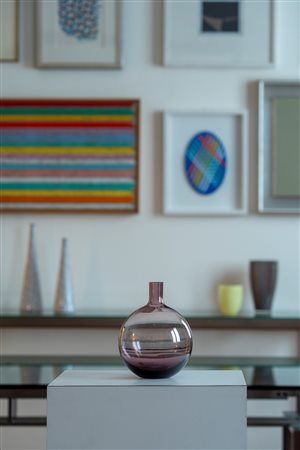 Manifattura nord-europea - Vaso sferico, 1990 circa