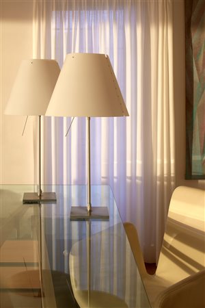 Paolo Rizzatto - Coppia di lampade modello 'Costanza', 1986
