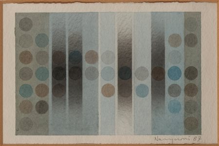 Carlo Nangeroni (New York  1922 - Calice Ligure 2018)  - Senza titolo, 1987