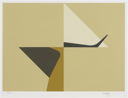 Arturo Bonfanti (Bergamo 1905 - Bergamo 1978)  - Senza titolo, 1971