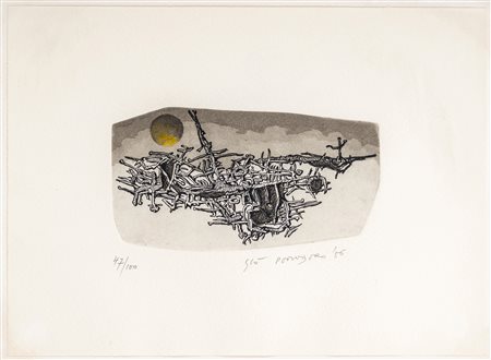 Giò Pomodoro (Orciano Di Pesaro 1930 - Milano 2002)  - Senza titolo, 1956