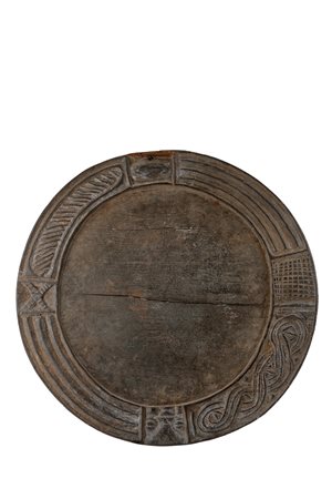 Yoruba, Nigeria - Vassoio cerimoniale in legno