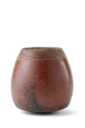 Mali - vasetto in terracotta rossa