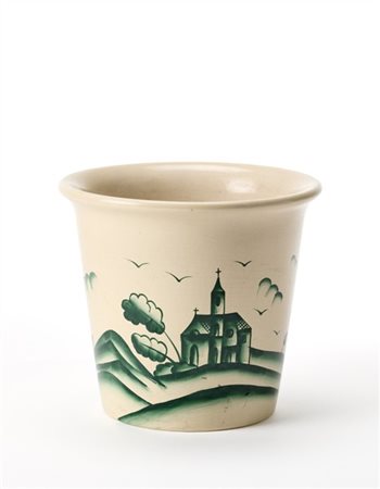 Gio Ponti Vaso modello "5753". Manifattura Richard Ginori - San Cristoforo, Mila