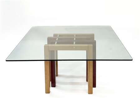 Giovanni Offredi Tavolo della serie "Monos". Produzione Saporiti, Italia, anni '