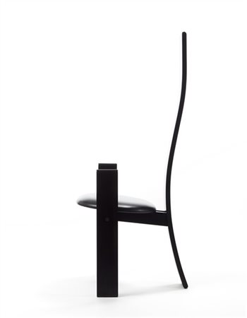 Vico Magistretti Sedia modello "Golem". Produzione Poggi, Italia, 1963. Struttur