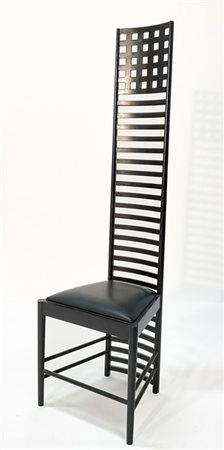 Sedia ispirata al modello "Hill House 1" di Charles Rennie Mackintosh. Anni '70