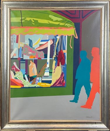 Attilio Steffanoni "Passaggio" 1969
olio su tela
cm 60x50
Firmato e datato in ba