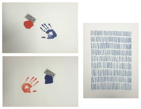 Arturo Vermi - Giulio Turcato
Tre litografie a colori
cm 70x50
firmate e numera