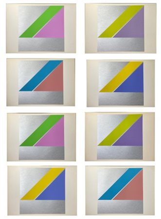 CHIN HSIAO otto serigrafie a colori
cm 49,5x69,8
tutte firmate e numerate in bas