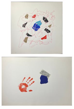 Giulio Turcato dieci serigrafie a colori

misure diverse. Tutte firmate e numera