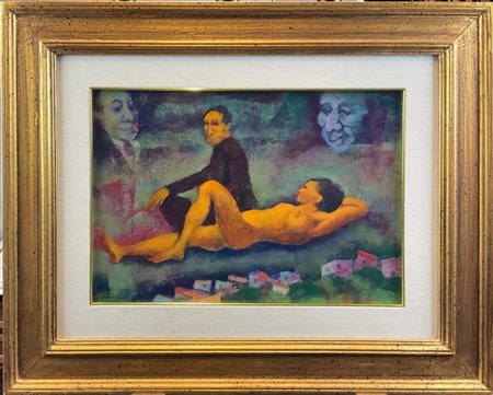 Remo Squillantini "Desideri" 1995
olio su compensato
cm 35x50
firmato in basso a