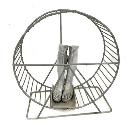 Vanni Viviani "Senza titolo" 1968
scultura in alluminio
cm 20x20x8,5
firmato e d