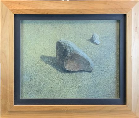 Marzio Tamer "Tre sassi" 2005
tempera su tavola
cm 27,5x34,5
firmato in basso a