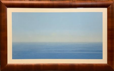 Piero Guccione "La linea del mare" 
serigrafia a colori
cm 83x154
firmata e nume