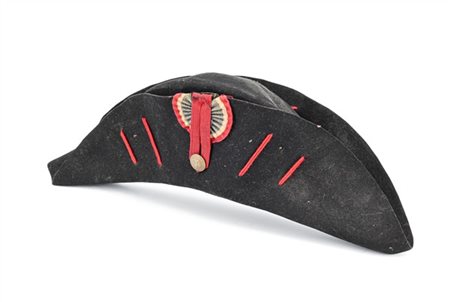 Feluca da Ufficiale francese. Probabile riproduzione di epoca successiva. Feltr