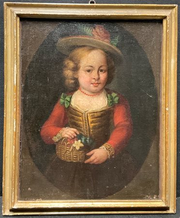 Ignoto del secolo XVIII

"Ritratto di fanciulla"
olio su tela (cm 64x48)
in cor