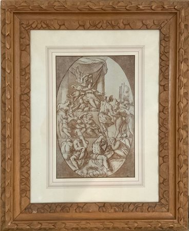 STEFANO MULINARI (attr.)

Incisione da «G. Palma 1599» raffigurante "Scena alleg