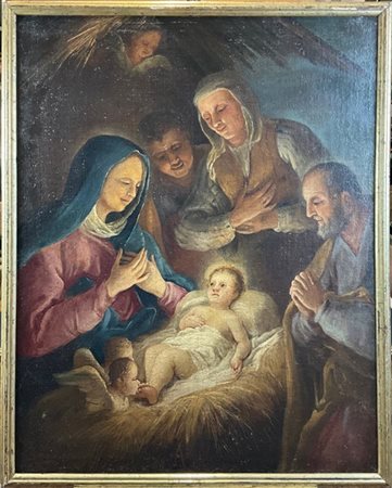 Ignoto

"Adorazione"
olio su tela (cm 109x88,5)
in cornice
(difetti e restauri)