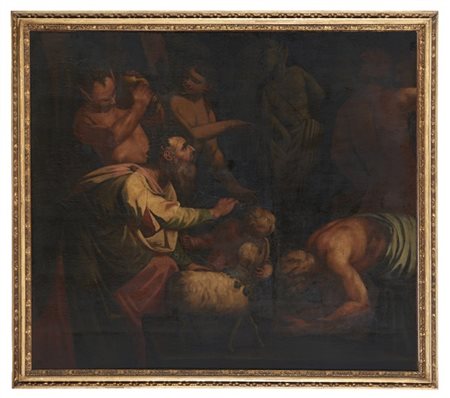 Scuola veneta della metà del secolo XVII

"Scena mitologica"
olio su tela appli