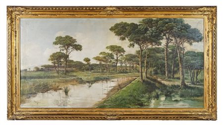 Henry Marcò II

"Paesaggio dell'Agropontino" 
olio su tela (cm 98x195)
firmato