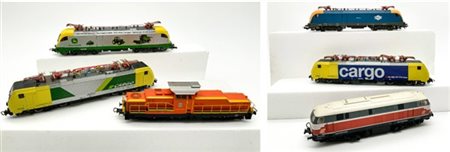 Piko Lotto di sei locomotive diverse: locomotiva diesel "John Deere" JD 64 U2-00