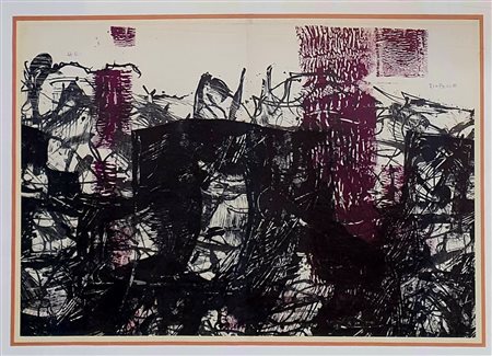 Jean Paul Riopelle “Derrière le miroir” 1968