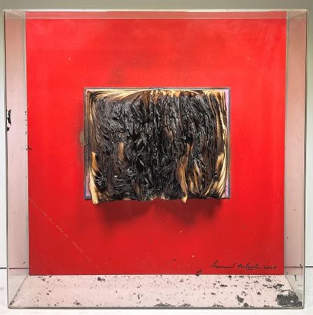 Bernard Aubertin “Livre Brûlé” 2007