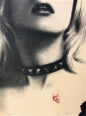 Omar Galliani “La figlia era nuda” 2005