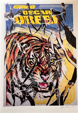 Mimmo Rotella “Circo Oscar Orfei”