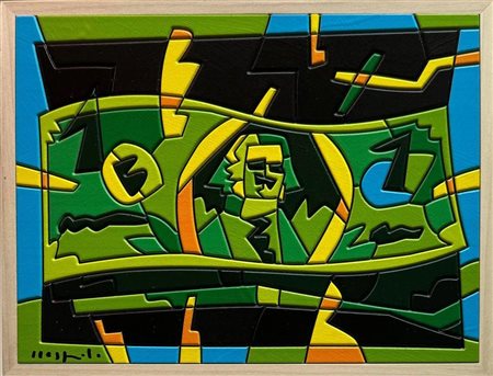 Ugo Nespolo “Ben Franklin”