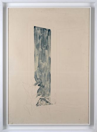 Mario Schifano “Senza titolo” seconda metà anni settanta