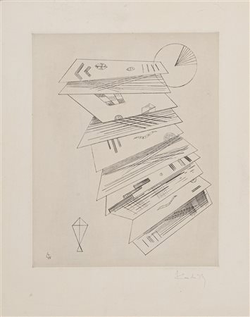 Zweite Radierung fur die Editions Cahiers d'Art