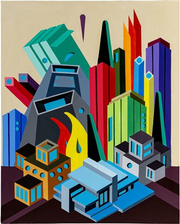 Crepuscolo sulla metropoli