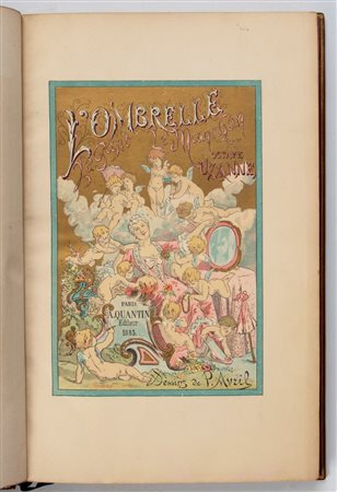 UZANNE Octave. Umbrella. Dessins de Paul Avril, Paris, Quantin, 1883