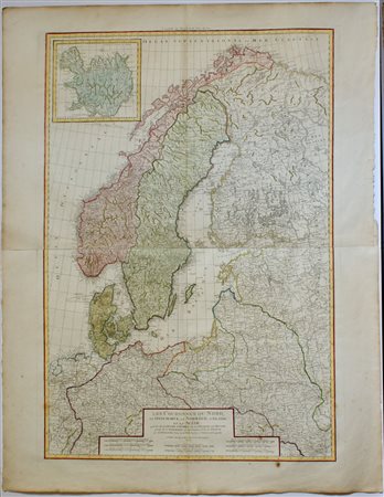 [Europa - Svezia - Norvegia - Danimarca - Islanda] Les Couronnes du Nord, Le Denemarck, la Norwège, l'Islanda, et la Suède, 1792 (1804)