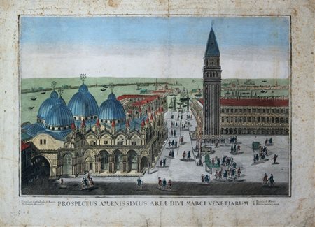 Remondini [Venezia] Prospectus amaenissimus areae Divi Marci Venetiarum