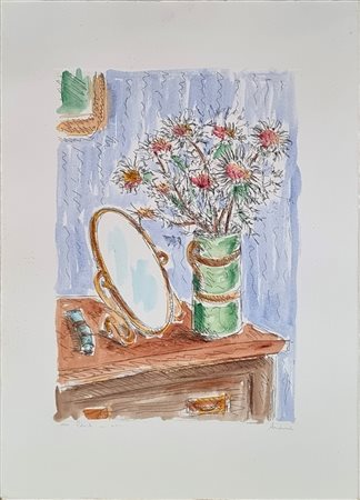 ANDRIUOLI MIMMO Pietrapertosa 1946 "Senza titolo"