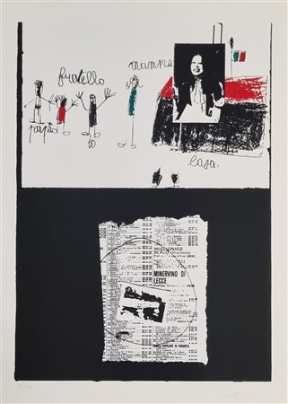 GELLI FRANCO Parabita 1930 - 1997 "Senza titolo"