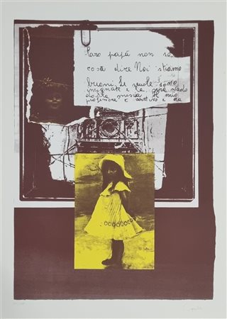 GELLI FRANCO Parabita 1930 - 1997 "Senza titolo"