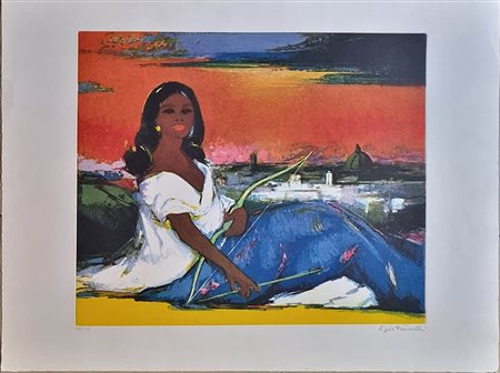 FARINELLI EZIO Rieti 1937 "Senza titolo"