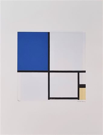 MONDRIAN PIET Paesi Bassi 1872 - New York 1944 "Senza titolo"